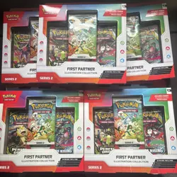 Pokemon TCG First partner Illustration Collection Series 2 BRAND NEW (Lots of 5) - Image 1