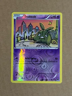 Trubbish 56/122 BREAKpoint Pokemon Reverse Holo NM OOYAMA - Image 1