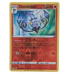 Chandelure 026/196 Reverse Holo Lost Origin Pokemon 2022 NM/MINT - Image 1