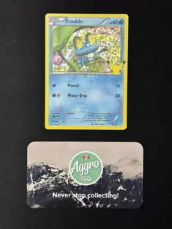 Froakie - 22/25 Pokemon McDonald's 25th Anniversary Promo Holo Rare Near Mint NM - Image 1