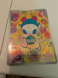 Pokemon TCG Marill - 232/217 Illustration Rare - Ascended Heroes NM Holofoil - Image 1