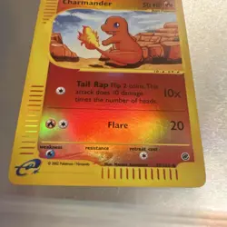Pokemon TCG Expedition Charmander 097/165 Common Reverse Holo Eng 2002 - Image 2