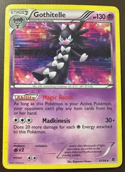 Pokemon Gothitelle (47) Holo Rare Emerging Powers 47/98 MP - Image 1
