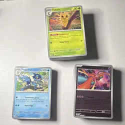 Pokemon 2026 Chaos Rising card lot - 200 cards C/UC/R - reverse holos and holos - Image 1
