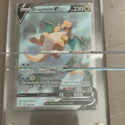 The Pokemon Company Dragonite V 192/203 Evolving Skies Ultra Rare Holo English - Image 1