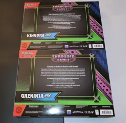 Pokemon TCG: Shrouded Fable, Set of Greninja and Kingdra EX Boxes Sealed Eng - Image 2