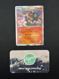 Pyroar - 009/054 Pokemon Japanese XY11 Holo Rare Near Mint NM - Image 1