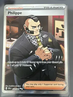 Pokemon Philippe Ultra Rare 110/086 CRI ME04: Chaos Rising NM - Image 1