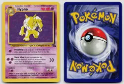 HYPNO 23/62 RARE FOSSIL POKEMON UNLIMITED NM - Image 3