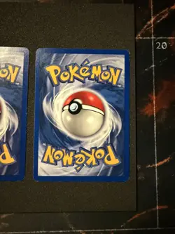 Pokemon Shadowless Base Set Starter Trio Bulbasaur Squirtle Charmander LP - Image 5