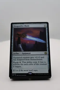 1x Dragonfire Blade NM R Tarkir: Dragonstorm (TDM) MTG Magic the Gathering - Image 1