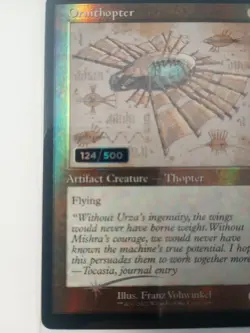Ornithopter Serialized 124/500 Foil Mtg - Image 3