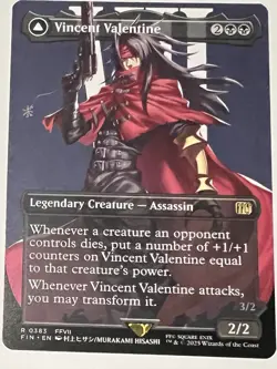 Vincent Valentine (Borderless) Final Fantasy Regular - Image 1