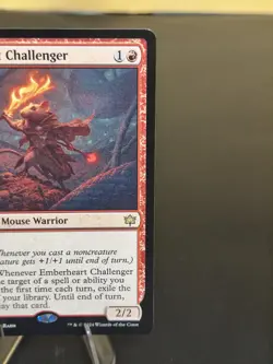 MTG BLB-0133 Emberheart Challenger - Bloomburrow Rare Free Shipping! - Image 4