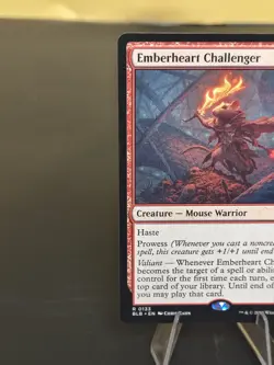 MTG BLB-0133 Emberheart Challenger - Bloomburrow Rare Free Shipping! - Image 5