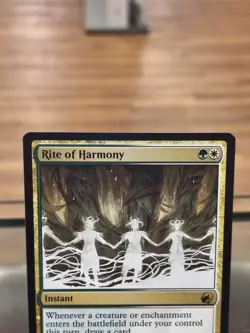 MTG Innistrad Midnight Hunt R Rite of Harmony #236 Free Shipping! - Image 2