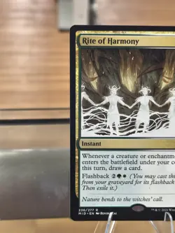 MTG Innistrad Midnight Hunt R Rite of Harmony #236 Free Shipping! - Image 5