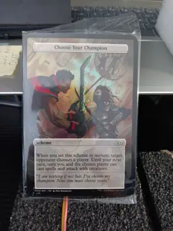 MTG Duskmourn 10 Archenemy Scheme Cards Oversized Sealed Magic The Gathering - Image 1