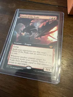 Terror of the Peaks (Extended Art) Outlaws of Thunder Junction Foil - Image 1