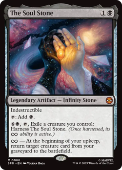MTG The Soul Stone, NM-Mint, English Marvel's Spider-Man - Image 1