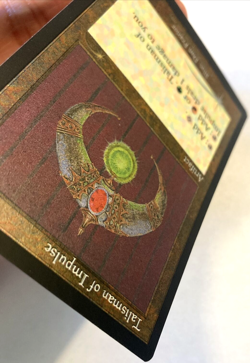 MTG Talisman of Impulse *RETRO FRAME FOIL ETCHED* Secret Lair Drop 1055 NM - Image 5