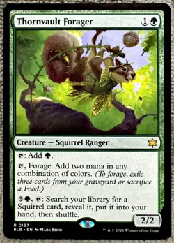 MTG Bloomburrow Thornvault Forager #0197 BLB Magic The Gathering - Image 1