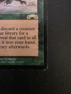 Survival of the Fittest Exodus Regular Enchantment Rare Green English 129/143 - Image 4