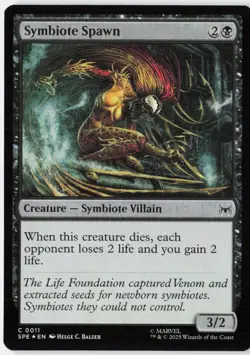 Symbiote Spawn 11 Marvel's Spider-Man: Eternal-Legal MTG Foil NM - Image 1