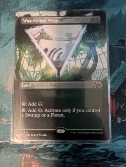 Wastewood Verge (Borderless) Aetherdrift Foil - Image 1