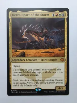 MTG Neriv, Heart of the Storm (TDM) Tarkir: Dragonstorm Regular Mythic 210 - Image 1