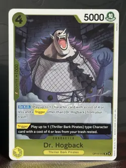 LOT of 3 - Dr. Hogback OP14-110 One Piece TCG English Playset (Rare - MINT) - Image 2