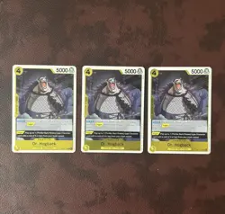 LOT of 3 - Dr. Hogback OP14-110 One Piece TCG English Playset (Rare - MINT) - Image 3
