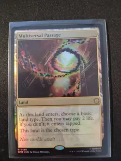 Multiversal Passage 180 MTG Marvel's Spider-Man FOIL NM/M - Image 1