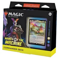 Magic the Gathering MtG TCG March of the Machine Cavalry Charge Commander Deck - Image 1