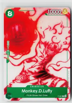 One Piece Promotion Cards #P-061 Monkey.D.Luffy - Image 1