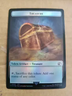 Foil* Hero / Treasure Double-Sided Token - Final Fantasy 0009 / 0023 MINT PACK - Image 2