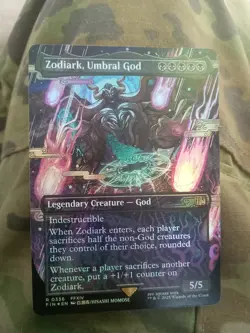 Zodiark, Umbral God (Borderless) Final Fantasy Foil MINT PACK FRESH!! - Image 1