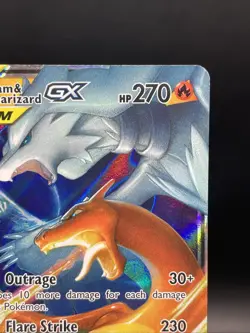 Pokemon Sun and Moon Unbroken Bonds - #20/214 Reshiram & Charizard GX - Image 3