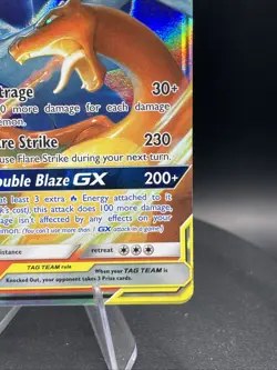 Pokemon Sun and Moon Unbroken Bonds - #20/214 Reshiram & Charizard GX - Image 4