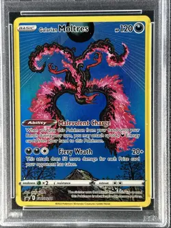 2023 Pokemon Crown Zenith ** GALARIAN MOLTRES ** Black Star Promo #284 💎PSA 9💎 - Image 2
