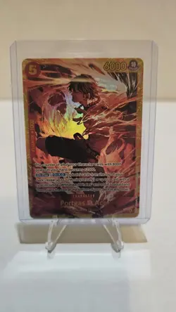 ONE PIECE TCG Portgas D. Ace OP16-118 SEC The Time of Battle ENGLISH SEC NM - Image 1