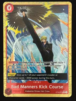Bad Manners Kick Course (OP04-016) (Alternate Art) - (PRB-02) - One Piece - Image 3