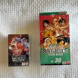 One Piece OP-16 DP Vol.11 Sealed + ST-30 Luffy & Ace Starter Deck - Image 1