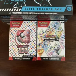 Pokemon TCG Sealed Lot. 151, Prismatic Evolutions, Destined Rivals, Surging - Image 2