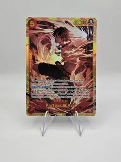 ONE PIECE TCG Portgas D. Ace OP16-118 SEC The Time of Battle ENGLISH SEC - Image 1
