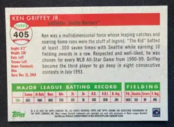 🔥2025 Topps Chrome Platinum Anniversary Ken Griffey Jr Rare Image Variation SSP - Image 2