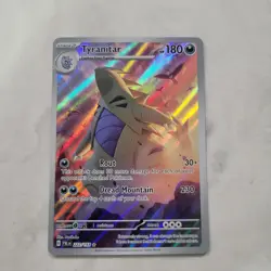 Tyranitar 222/193 Illustration Rare Paldean Evolved Pokemon TCG NM - Image 1