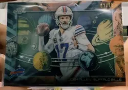 2025 Topps Chrome Cosmic Planetarium Black 1/10 Josh Allen. Please read. - Image 1
