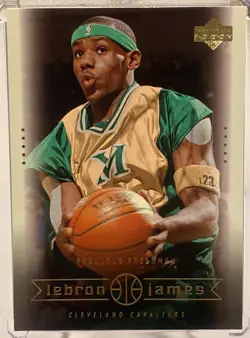 🔥🏀 LeBron James 2003-04 Upper Deck Fabulous Freshman #1 RC Cavaliers Rookie - Image 1