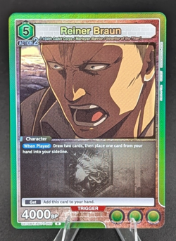 Union Arena Reiner Braun UE10BT/AOT-1-060 (R) - UE10BT: Attack on Titan - Image 1